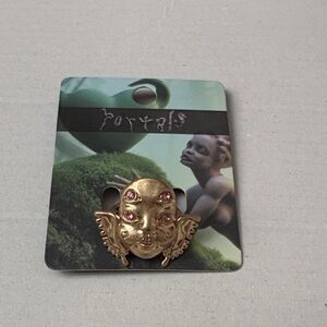 Gold and Pink Melanie Martinez Ring